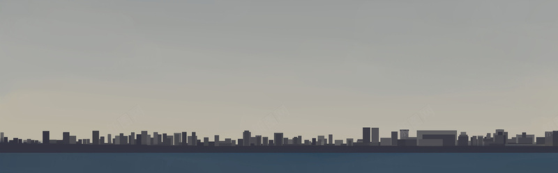 城市建设剪影背景背景