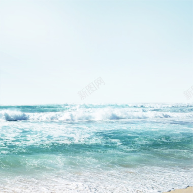 海涛海浪背景摄影图片