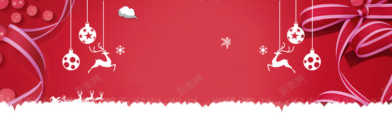 圣诞圣诞节红色电商狂欢bannerpsd设计背景_新图网 https://ixintu.com banner 促销 冬 圣诞 圣诞节 活动 狂欢 电商 红色 节日 雪花 鹿