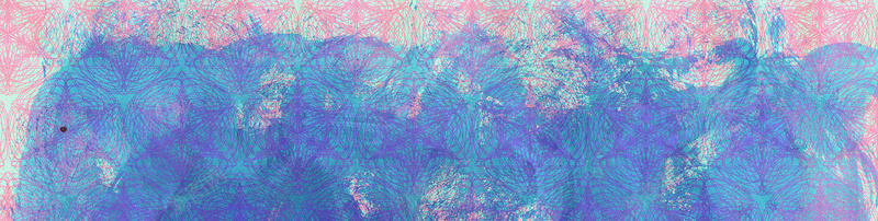 蓝粉色花朵花纹复杂艺术背景背景
