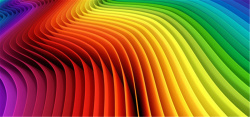 五彩折纸彩虹颜色背景高清图片