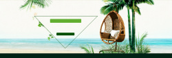 宝牙椅海报素材夏日海滩背景高清图片