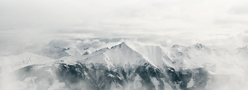雪山背景图jpg_新图网 https://ixintu.com 摄影 海报banner 白色 纯白 雪 雪山 风景