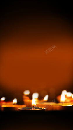 逝者安息蜡烛抗灾地震海报背景高清图片