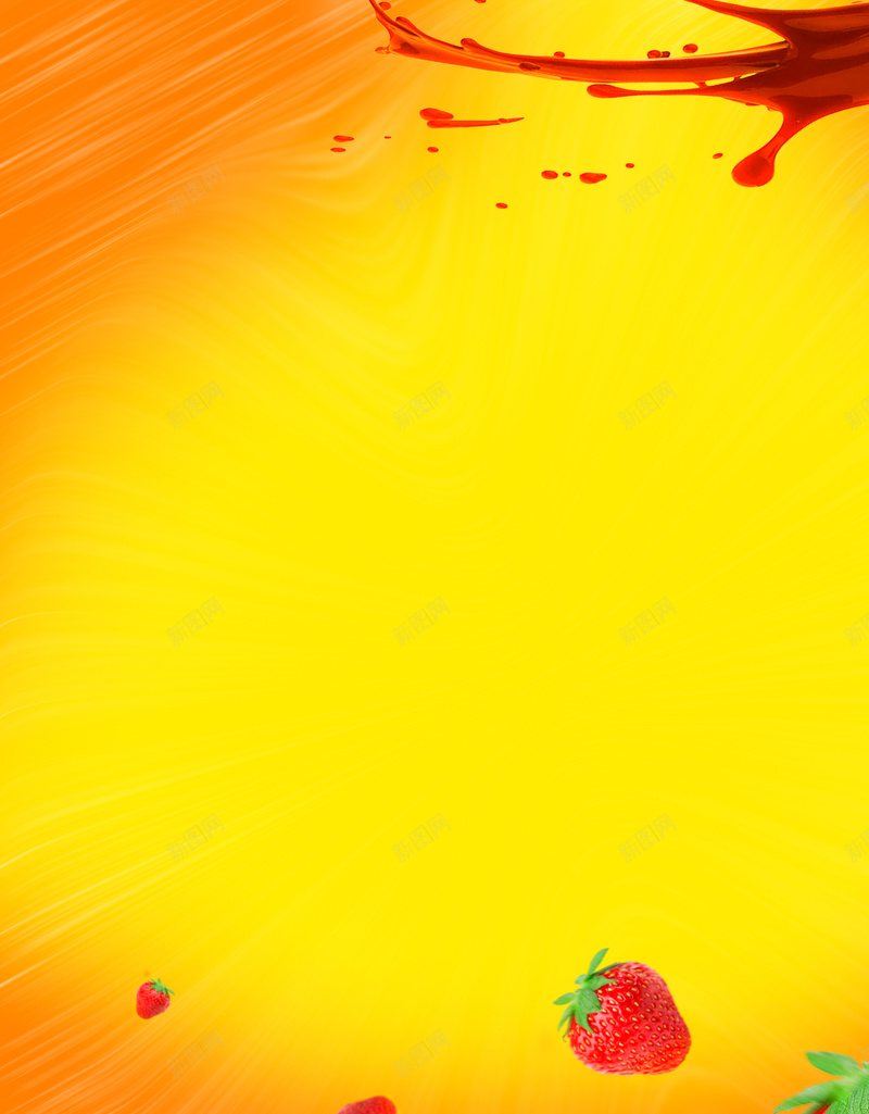 橙色草莓果汁饮料psd设计背景_新图网 https://ixintu.com 大气 果汁 橙色 渐变 简约 纹理 草莓 饮料