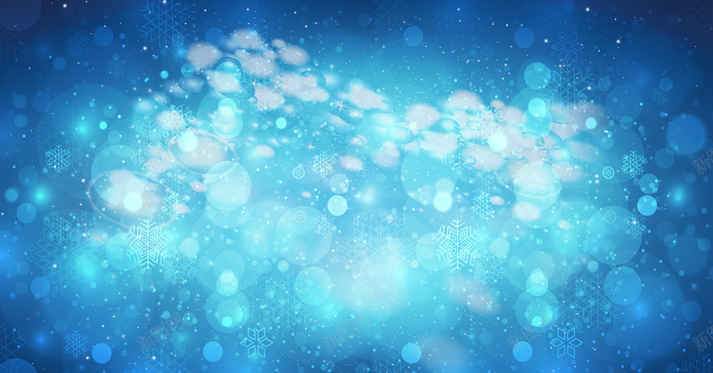 冰雪背景jpg设计背景_新图网 https://ixintu.com 冬促 冬季 冰冻
