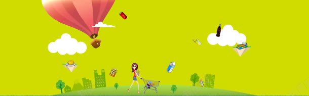 卡通购物少女热气球海报背景jpg设计背景_新图网 https://ixintu.com 卡通 少女 海报 热气球 背景 购物