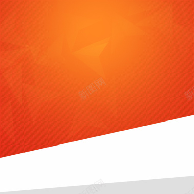 橙色扁平首图背景