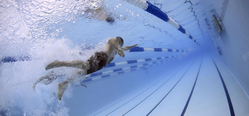游泳比赛jpg设计背景_新图网 https://ixintu.com 体育 比赛 水 池 海报banner 游泳 激情 狂欢 竞争 竞技 行车线