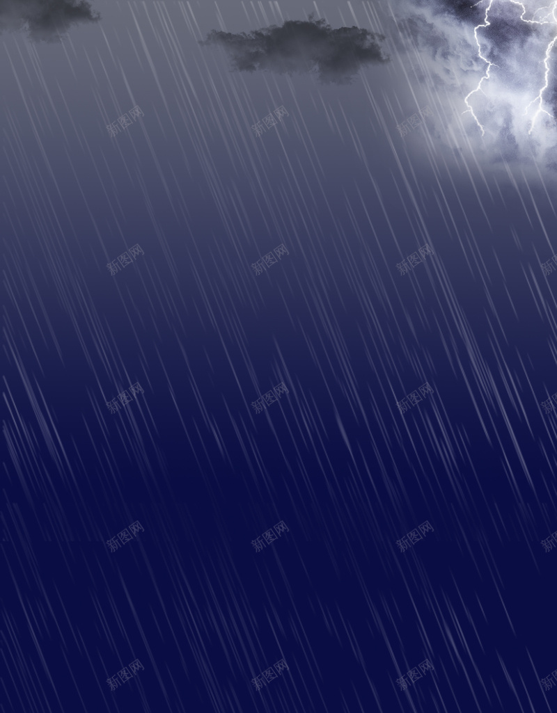 下雨天响雷闪电蓝色海报背景jpg设计背景_新图网 https://ixintu.com 下雨天 云雨 响雷 海报背景 蓝色 蓝色雨天 行雷 闪电