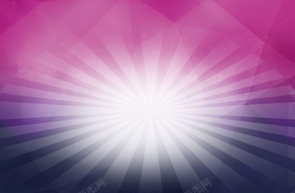 紫色渐变放射条纹海报背景模板背景