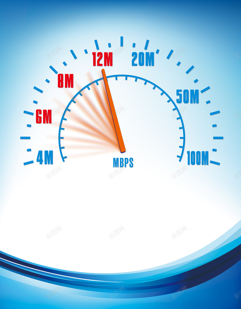 全城12m大提速宣传海报背景psd设计背景_新图网 https://ixintu.com 中国电信 中国移动 中国联通 全城12m大提速 宽带 时速表 电信 移动 网通 联通 蓝色 铁通
