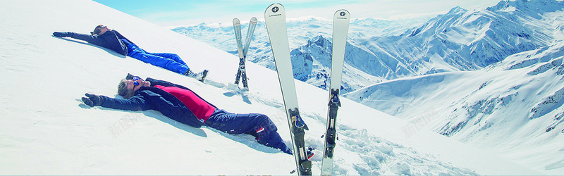 滑雪背景图摄影图片