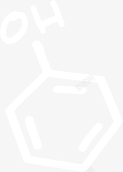 苯酚的分子结构式苯酚结构式矢量图高清图片