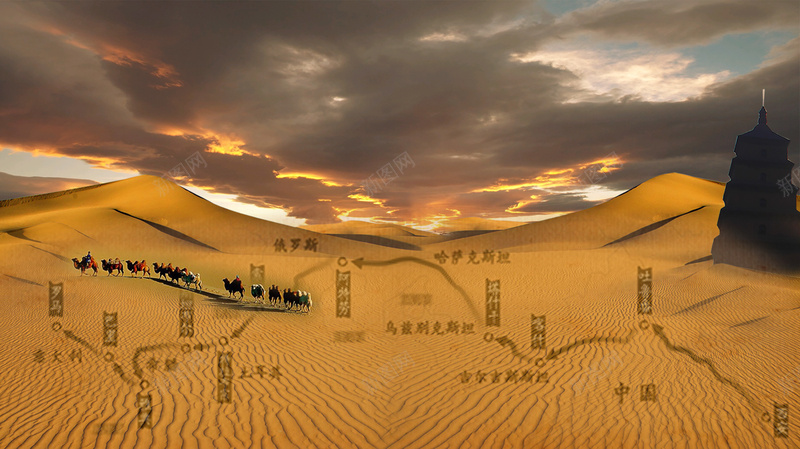 沙漠之旅丝绸地点展示背景psd设计背景_新图网 https://ixintu.com 一带一路 一带一路宣传画 一带一路峰会 一带一路战略 一带一路路线 一带一路高峰论坛 丝绸之路 丝路 人 古代 地点 服务一带一路 沙漠 淡黄色 经济往来 骆驼 骆驼队伍