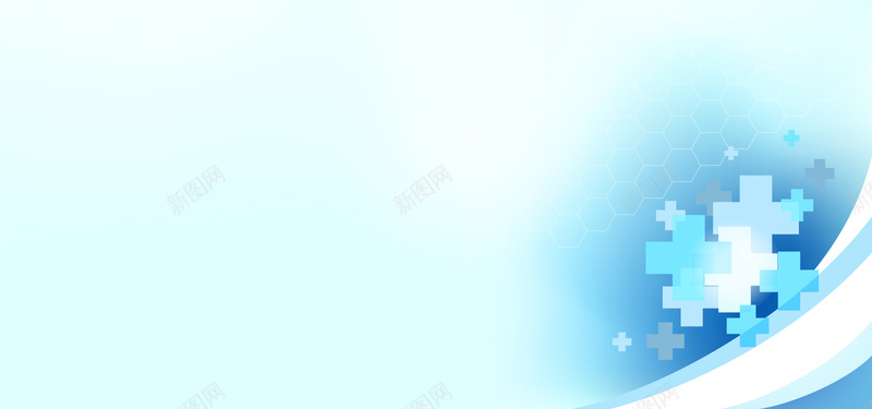 蓝色医疗十字背景jpg设计背景_新图网 https://ixintu.com 医疗 十字背景 海报banner 蓝色