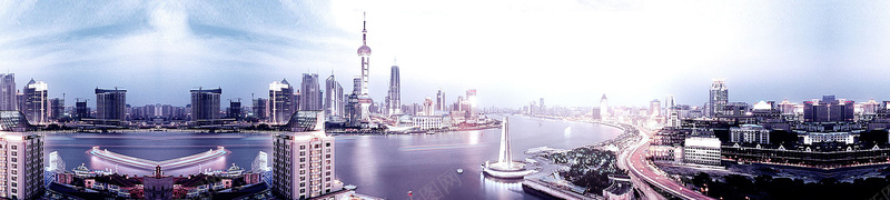 上海外滩景色psd_新图网 https://ixintu.com 东方明珠 外滩 摄影 江景 海报banner 风景