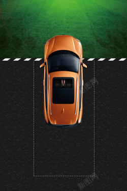 汽车展厅喷绘简约黑色汽车车展模板海报背景高清图片