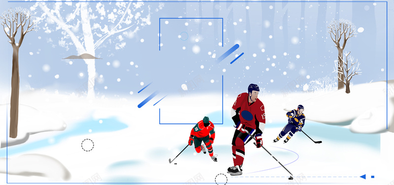 简约冬奥会展板背景背景图片免费下载-素材0jveppuug-新图网