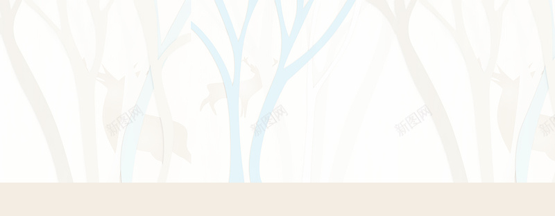清新背景jpg设计背景_新图网 https://ixintu.com 优雅 动物 卡通 女装海报 手绘 插画 树木 海报banner 淘宝首页 童趣