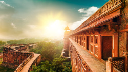 异域风情喜欢印度古建筑高清图片
