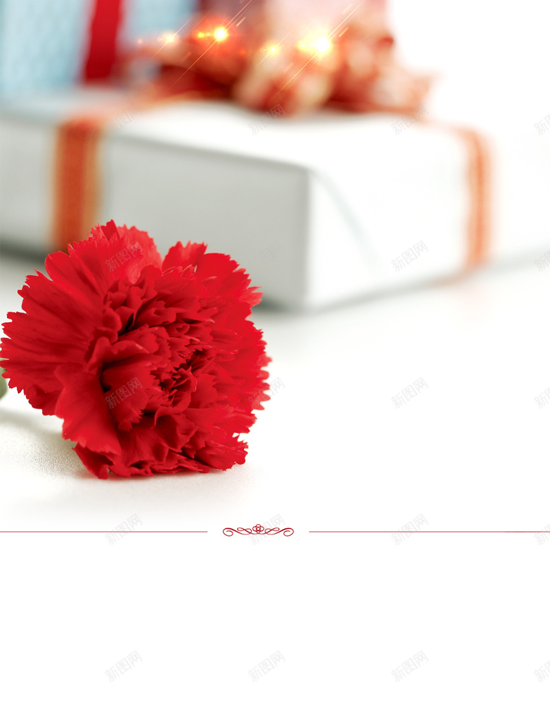 母亲节红色花朵H5背景psd设计背景_新图网 https://ixintu.com 促销 感恩 母亲 母亲节 活动 爱心 红色 花朵