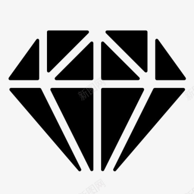 钻石符号图标图标