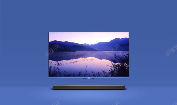 紫色湖水电视海报背景jpg设计背景_新图网 https://ixintu.com 海报 湖水 电视 紫色 背景
