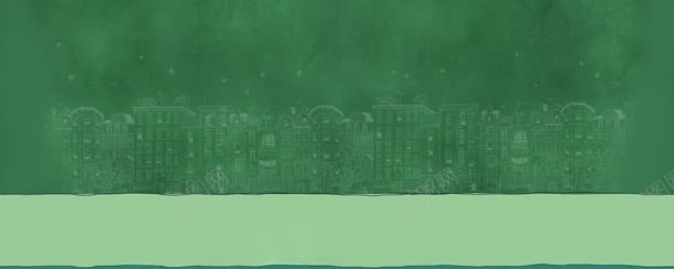 绿色清新城市房屋海报jpg设计背景_新图网 https://ixintu.com 城市 房屋 海报 清新 绿色