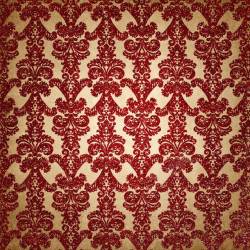针织花纹布料背景图片红色复古针织布料花纹背景高清图片