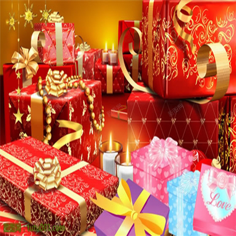 圣诞节日礼包psd设计背景_新图网 https://ixintu.com 圣诞 激情 狂欢 礼包 素材 节日
