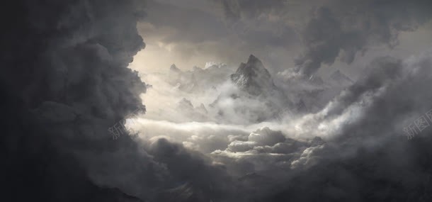 云朵云层渲染效果光效jpg设计背景_新图网 https://ixintu.com 云层 云朵 效果 渲染