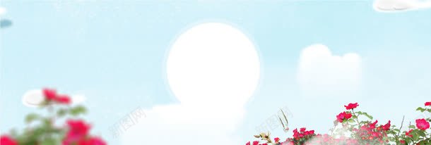 玫瑰色banner创意jpg设计背景_新图网 https://ixintu.com 女装 家庭 绣花