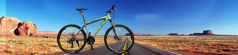 干裂草地风化巨石公路自行车摄影图片