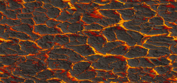 熔浆岩浆熔岩裂缝背景高清图片