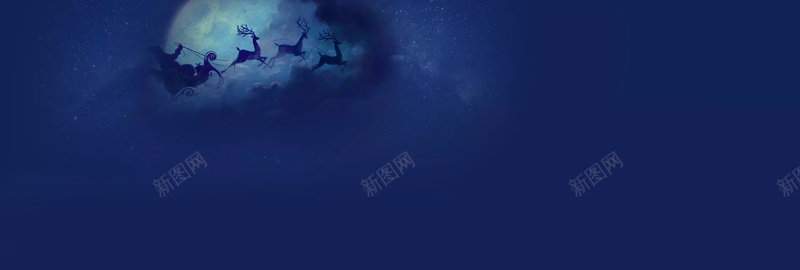 服装圣诞节海报背景jpg设计背景_新图网 https://ixintu.com 圣诞 夜晚 幸福 海报banner 马车 麋鹿