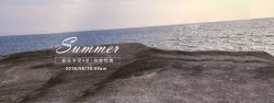 海面波纹淘宝女装banner活动促销海景模板高清图片