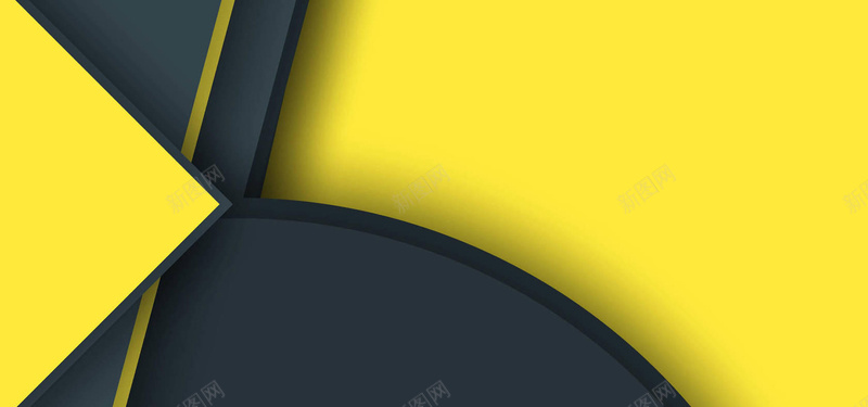 黄黑几何创意背景jpg设计背景_新图网 https://ixintu.com 几何 几何元素 创意 广告设计背景 扁平 投影 海报banner 渐变 黄色