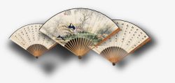 古典中国风扇子素材
