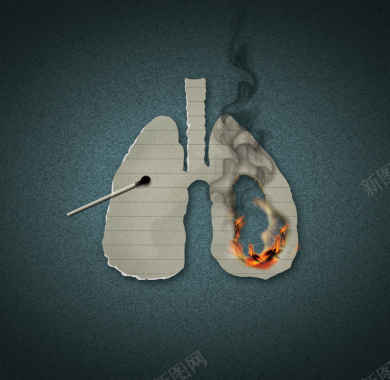 灰色磨砂吸烟有害健康公益海报背景背景