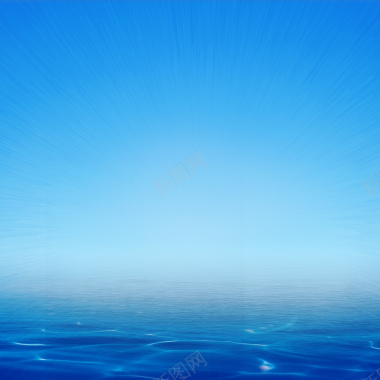 蓝色海洋背景摄影图片