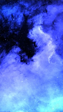 蓝色纹理商业星空H5背景背景