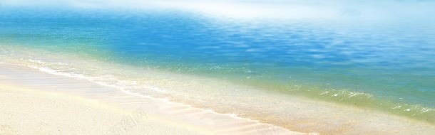 蓝色海洋沙滩背景jpg设计背景_新图网 https://ixintu.com 沙滩 海洋 背景 蓝色