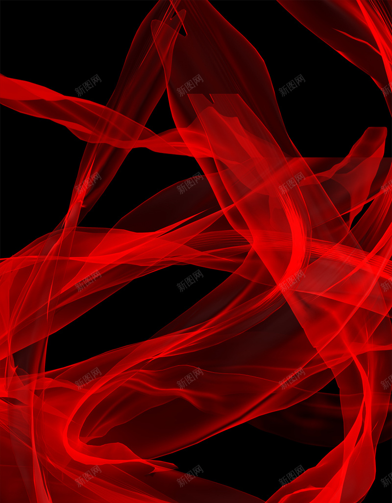 红色红带狂欢H5背景psd设计背景_新图网 https://ixintu.com H5 动感 激情 狂欢 红带 红色 舞动