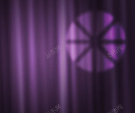 紫色窗户投影背景