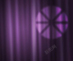 梦幻窗户光影背景图片紫色窗户投影高清图片