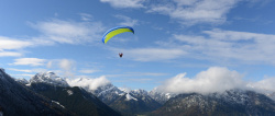 极限飞行浪漫跳伞飞翔背景高清图片