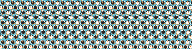 企鹅可爱图案背景jpg设计背景_新图网 https://ixintu.com 印花 图案 底纹 海报banner 纹理 花纹 质感
