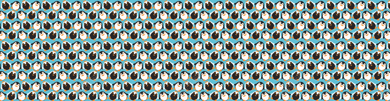企鹅可爱图案背景jpg设计背景_新图网 https://ixintu.com 印花 图案 底纹 海报banner 纹理 花纹 质感