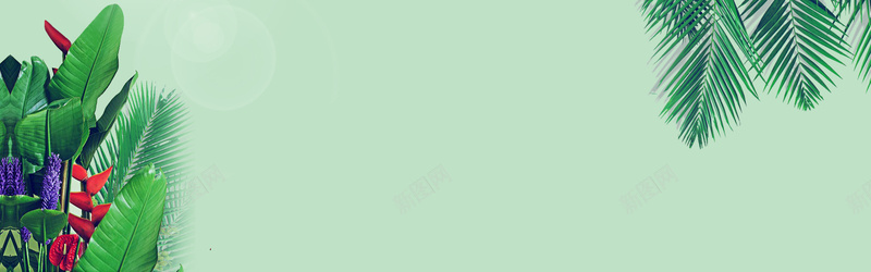 绿色系海报背景bannerpsd设计背景_新图网 https://ixintu.com 健康 化妆品 卢瑟 图片 家具 正能量 海报 背景